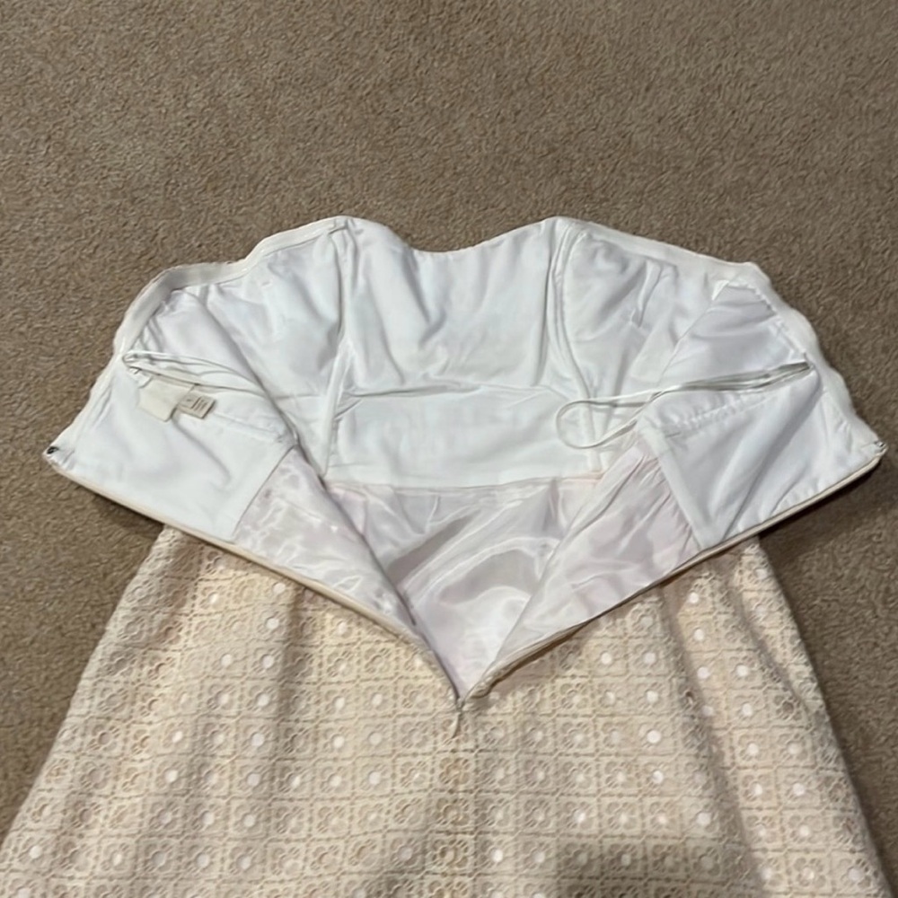 Beautiful Easter Spring J.Crew Strapless Dress Si… - image 4